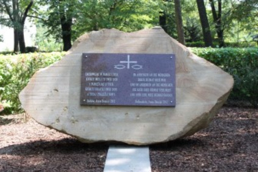 Gedenkstein in Bolków; Foto: jm