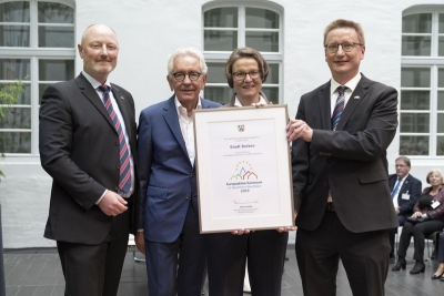 Wir gratulieren der Stadt Borken zur Auszeichnung 
