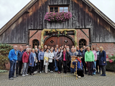 Reisegruppe aus der Partnerstadt Grabow besucht Borken