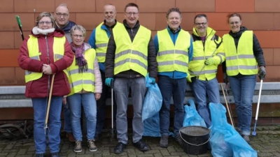 Wir haben angepackt und bei der Aktion „Sauberes Borken“ mitgemacht!