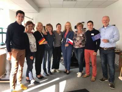 Verwaltungsdelegation aus der Partnerstadt Ricany besuchte vom 4. bis 8. September 2019 Borken