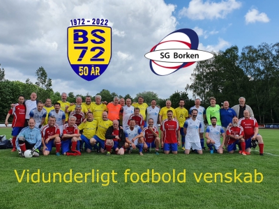 Alte Herren beim 50. Vereinsjubiläum von BS 72 Albertslund